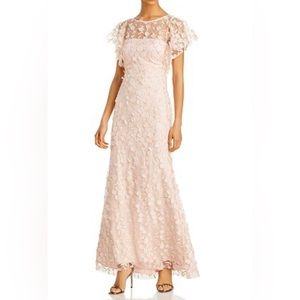 Eliza 3D Flower Illusion Gown